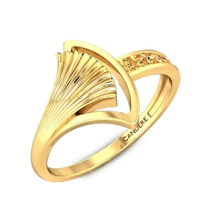 Joline Swarovski Zirconia Gold Ring